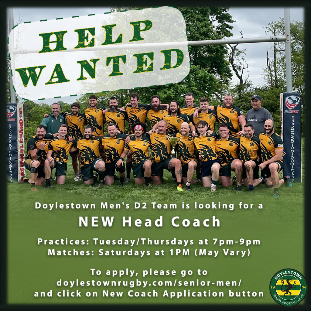 DRFC Mens Coach Wanted Graphic (no email) - 2023